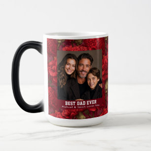 Vintage Carnation First Time Dad Photo Coffee Mug