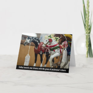 Vintage Carousel Elegance Thank You Card