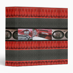 Vintage Cars Avery Binder