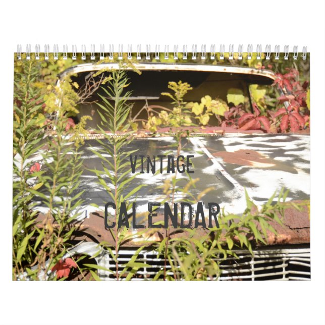 Vintage Cars Calendar (Cover)