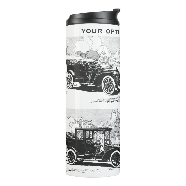 Vintage cars custom tumbler (Rotated Left)