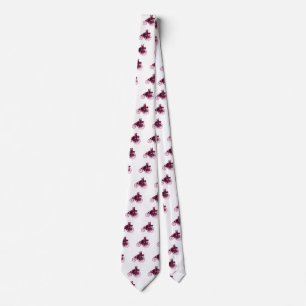 Vintage Cars Gathering , purple violet white Tie