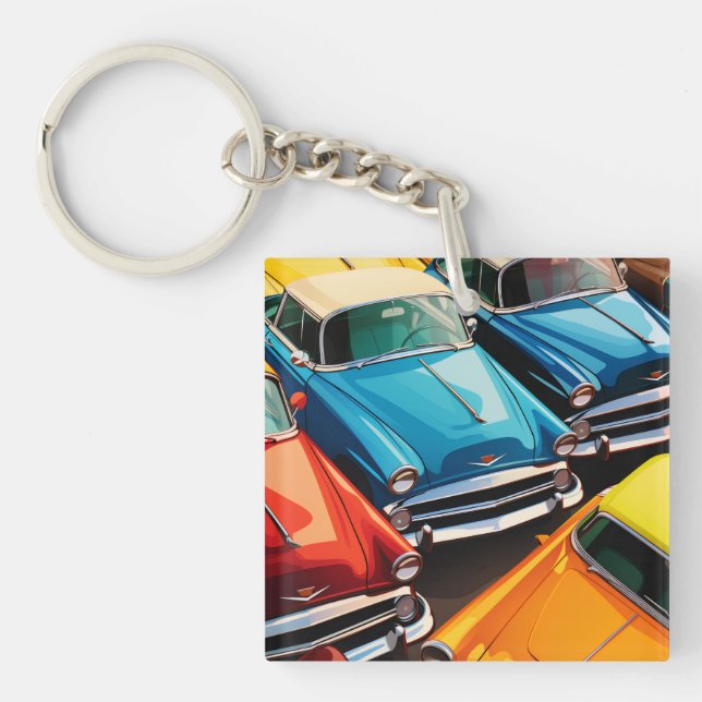 Vintage Cars Pattern (Devant)
