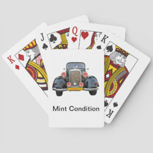 Vintage Cars Playing Cards