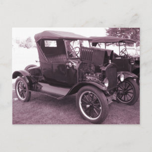 Vintage Cars Postcard