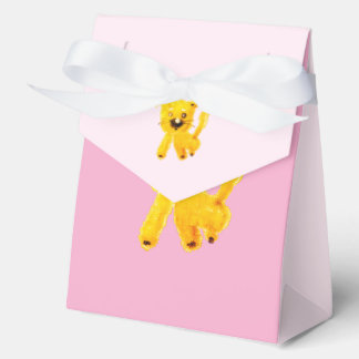 Vintage Cartoon Kids – Cheerful Yellow Puppy Favor Box