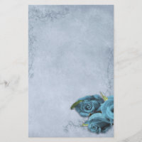 Vintage Cascade Blue Wedding