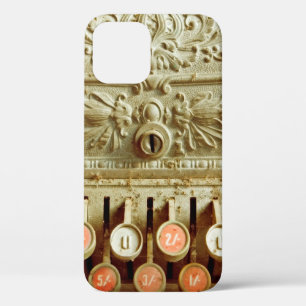 Vintage cash register,  covered in dust and cobweb iPhone 12 case