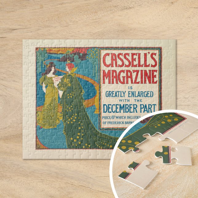 Vintage Cassell's Magazine December 1896 Jigsaw Puzzle (Creator Uploaded)