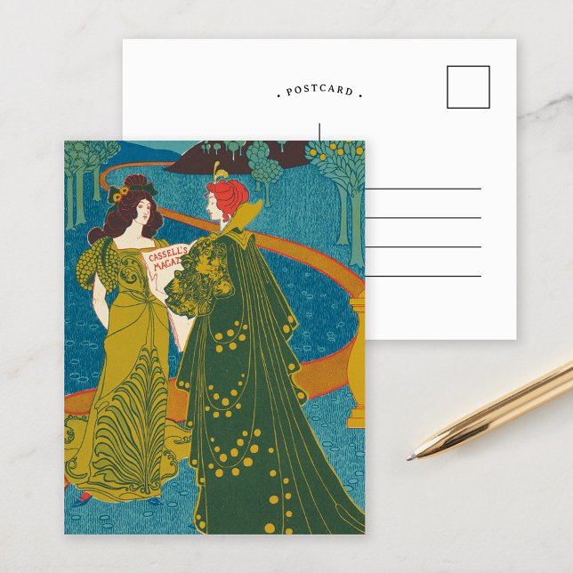 Vintage Cassell's Magazine December 1896 Postcard (Creator Uploaded)