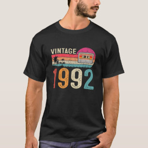 Vintage Cassette 1992 Born 30Th Birthday T-Shirt