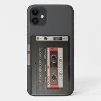 Vintage Cassette Recorder french iPhone iPad case