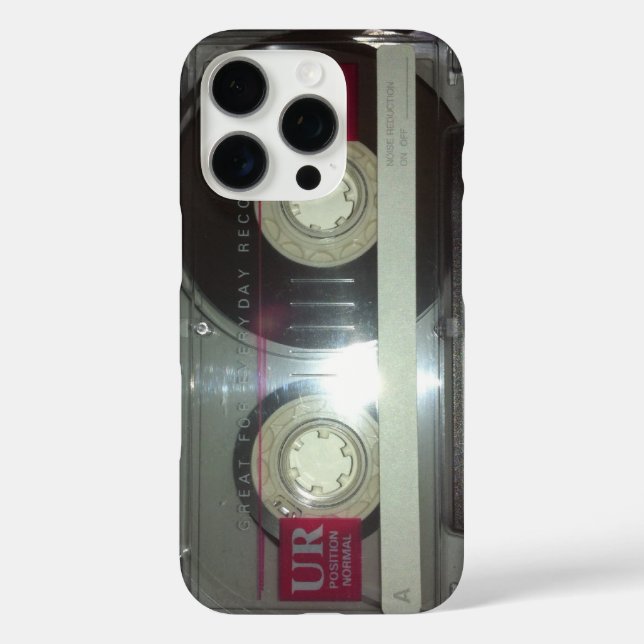 Vintage Cassette Tape - Clean Case-Mate iPhone Case (Back)