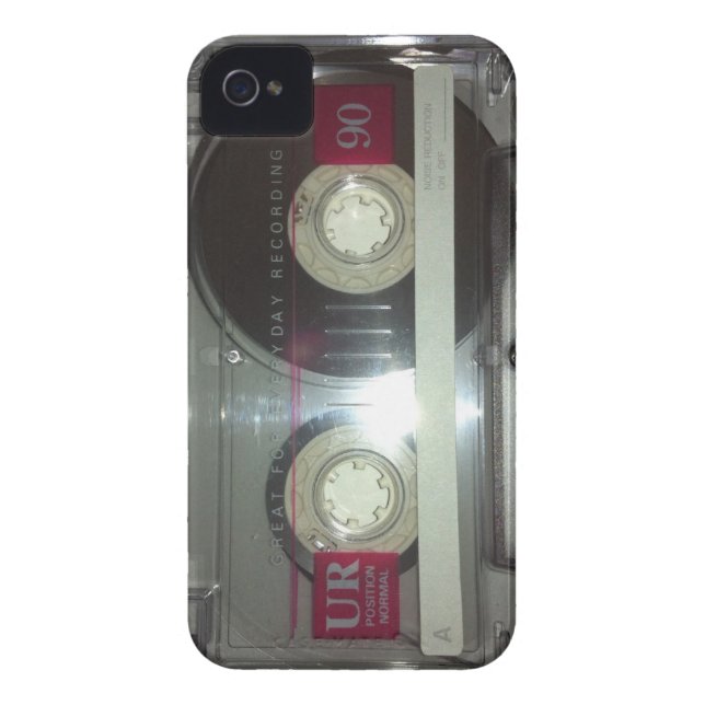 Vintage Cassette Tape - Clean Case-Mate iPhone Case (Back)