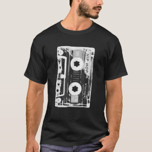 Vintage Cassette Tape Hip Hop Music 80s 90s Retro T-Shirt