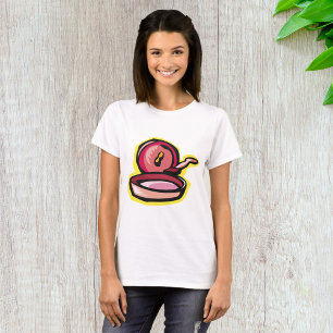 Vintage Cast Iron Griddle Retro Cooking Art  T-Shirt