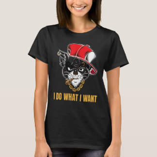 Vintage Cat 2022 Cat I Do What I Want Cat 3 T-Shirt