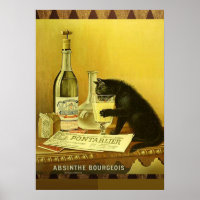 Vintage Cat - Absinthe Bourgeois