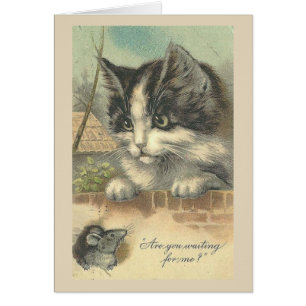 Vintage - Cat and Mouse,