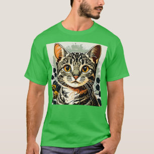 Vintage Cat Cat Retro T-Shirt