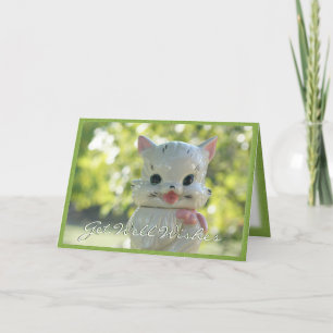 Vintage Cat Cookie Jar 2976-customize Card