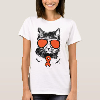 Vintage Cat Rsd Crps Awareness  T-Shirt