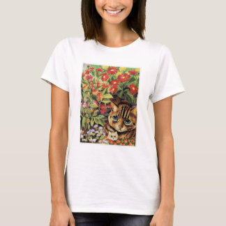Vintage Cat Show Postcard Louis Wain Illustration  T-Shirt