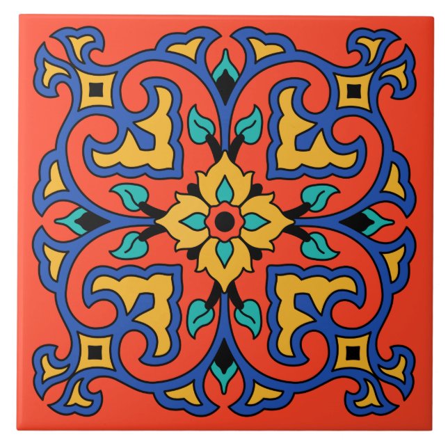 Vintage Catalina Island Tile (Front)