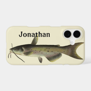 Vintage Catfish Fishing, Marine Life River Fish