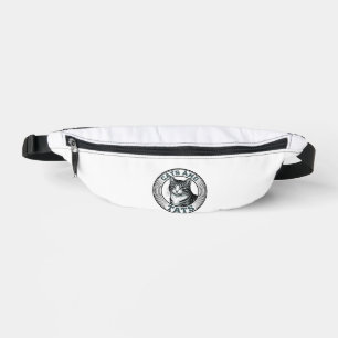 Vintage Cats And Tats Engraving Cat Design_1 Fanny Pack