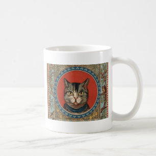 Vintage Cat's Life for Kitty Cat Classic Victorian Coffee Mug