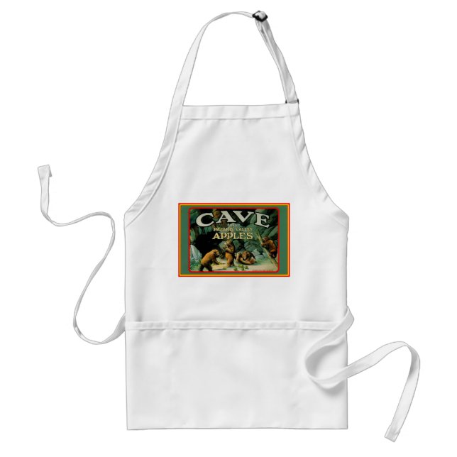 Vintage CAVE PAJARO VALLEY Apples Apron (Front)