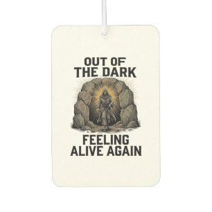 Vintage Cave Revival Engraving Shirt Design_1 Air Freshener