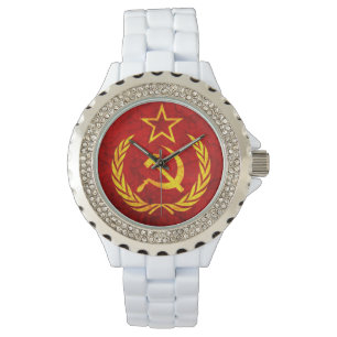 Vintage CCCP flag Watch