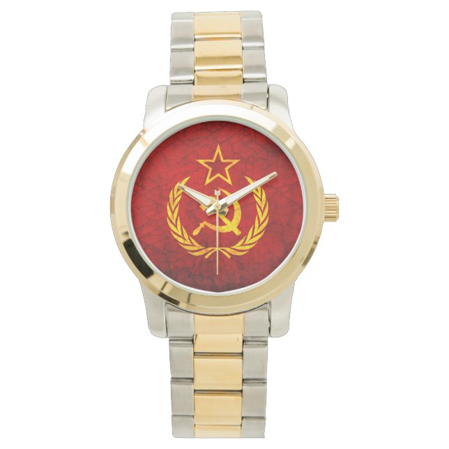 Vintage CCCP flag Watch (Front)