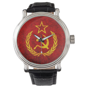 Vintage CCCP flag Watch