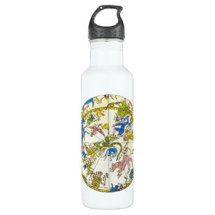 Vintage Celestial, Arabic Sphere, Constellations 710 Ml Water Bottle
