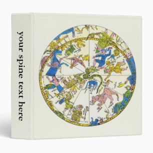 Vintage Celestial, Arabic Sphere, Constellations Binder