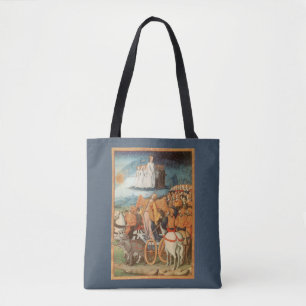 Vintage Celestial Astronomy Power of the Heavens Tote Bag