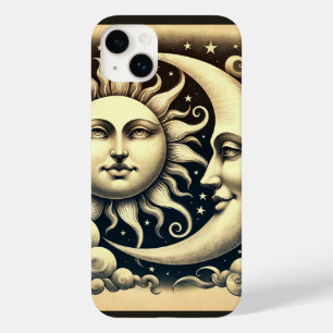 Vintage Celestial Sun & Moon Case-Mate iPhone 14 Plus Case