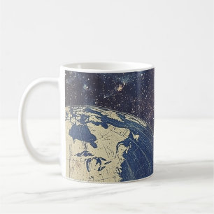 Vintage Celestial World Map (1) Coffee Mug