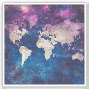 Vintage Celestial World Map (4)