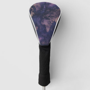 Vintage Celestial World Map (9) Golf Head Cover