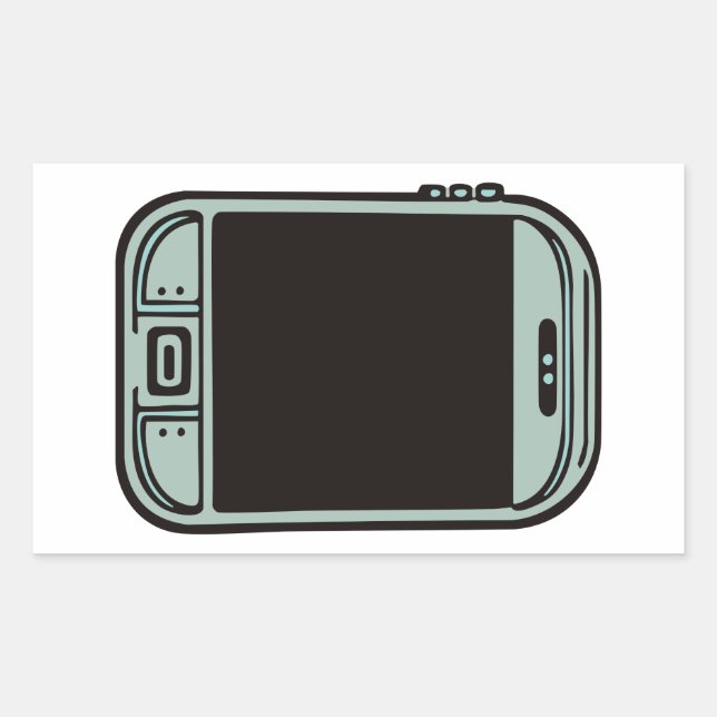 vintage cellphone sticker (Front)