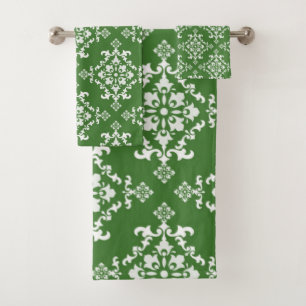 vintage celtic bath towel set