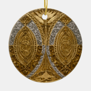vintage ceramic ornament