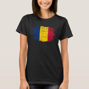 Vintage Chad Flag For Chadian T-Shirt