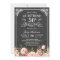 Vintage Chalkboard Floral Surprise Birthday Party