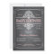 Vintage Chalkboard Girl Baby Shower Invitation