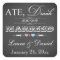 Vintage Chalkboard Style Wedding Favour Sticker